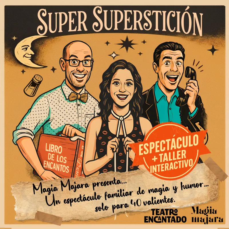 Cartel de Super Superstición