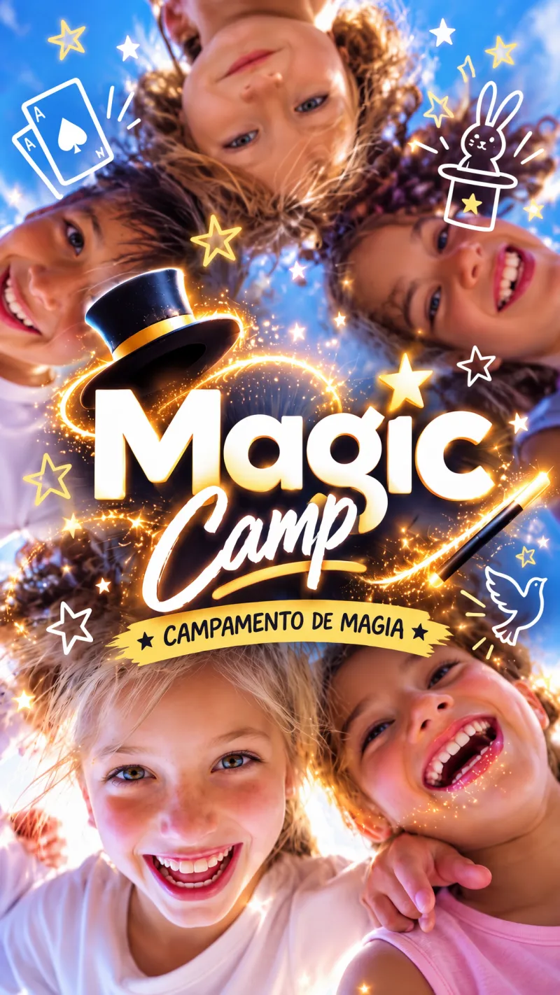 Cartel de Magic Camp
